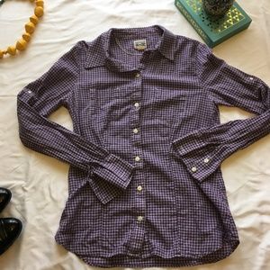 CONVERSE One Star Button-Down Shirt Roll-up Sleeve